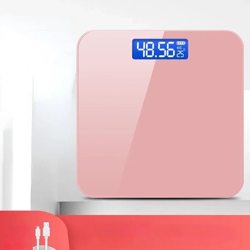Girls' Smart Scales Weighing Scale Precise and Durable Rechargeable Body Scales Electronic Scales for Home Use