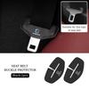 Protezione fibbia cintura di sicurezza interna auto Tappetino in pelle antigraffio per Volvo XC40 XC60 XC70 XC90 V40 V60 V90 S60 S80 S90