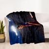 Barcelona's Messi Action Blanket Comfortable Great for Sofa Picnics Office for All Occasions Modern Style Gifts For Family Or Friends