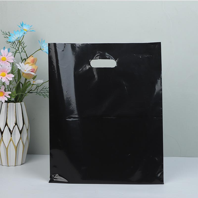 Double-layer Thickened Gift Tote Bag Flat Mouth Four Finger Plastic Pouch Clothing Cosmetics Accessories Shopping Packag Bags Multi-scenario Applicat