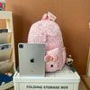 Schoolbag Japanese cartoon KT cat leopard print backpack new children's backpack cute high value primary school bag