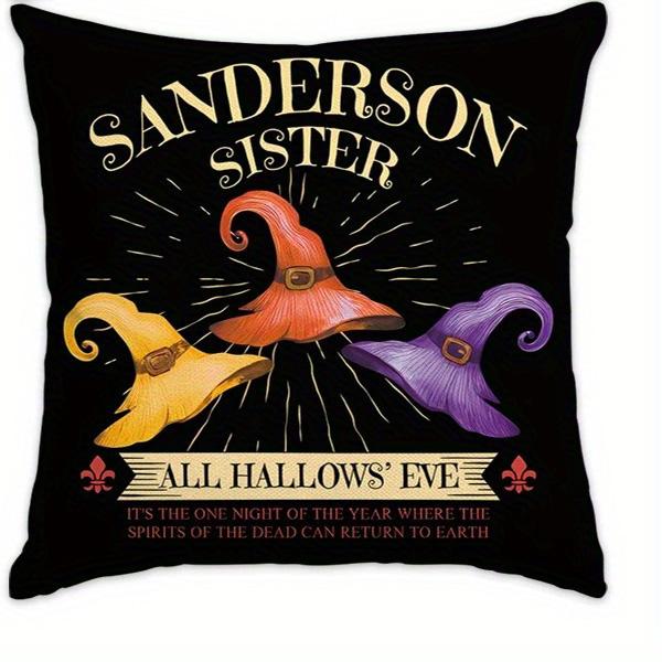 Federa Cuscino Arredamento Casa Tema Hocus Pocus & Halloween Adatta per Divano Camera da Letto Auto