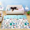 Foldable Children's Cartoon Foam Crawling Mat - Thickened XPE Floor Mat for Playtime