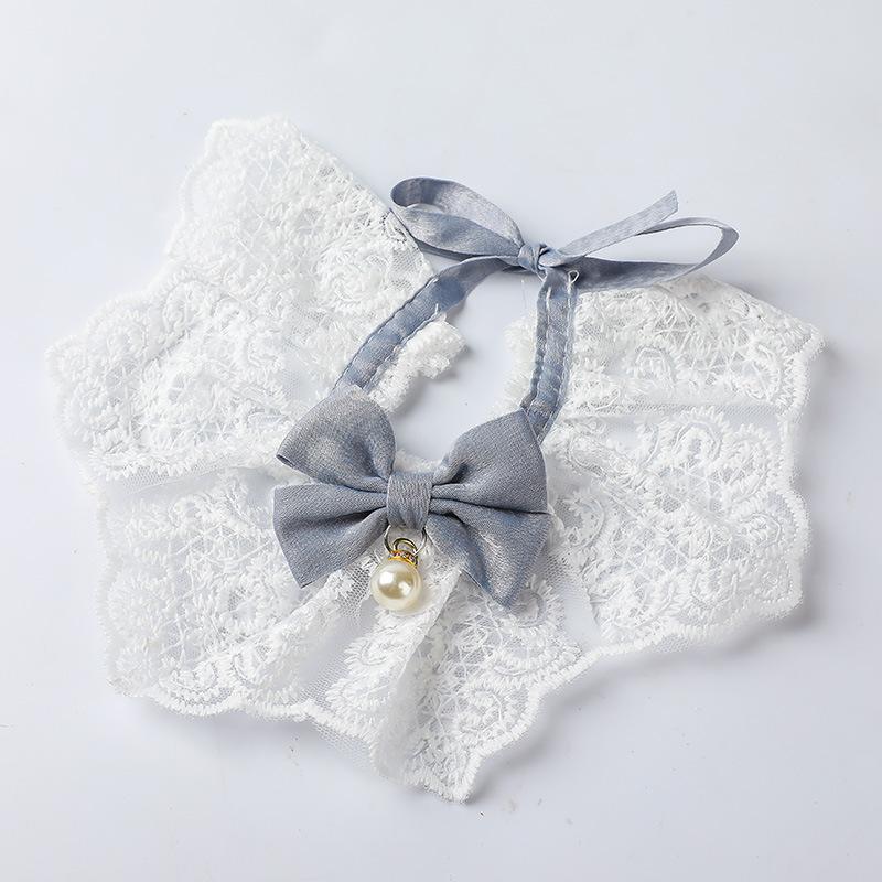 Large, Medium and Small Dog Dog Saliva Towel Cat Scarf Pet Jewelry Pet Scarf Necklace Collar Bell Dog Bow Tie