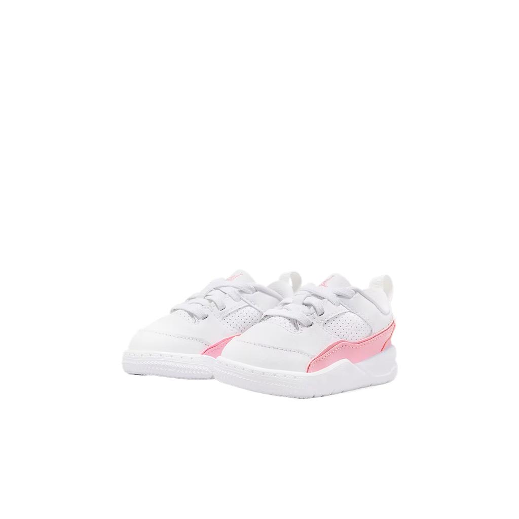 Air Jordan Flight Court TD White Medium Soft Pink Baby Sneakers HF3331-161