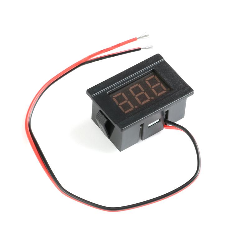 0.36in DC4.5V-30V Mașină Barcă Motocicletă Voltmetru Digital Afișaj LED Volt Metru de Tensiune Mini Tester Panou Ampermetru