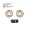 For MIG Welder Drive Roll Replacement 0 023 0 030 0 035 0 045 Knurled V U Groove Wire Feed for Clarke SIP Compatibility