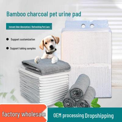 Pet Urine Pads: Thick Bamboo Charcoal, Absorbent Disposable Diapers for Cats & Dogs