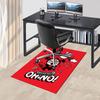 Pucca Bürostuhlmatte: Süßer Cartoon-Charakter-Teppich für Heimdekoration, Büro-Teppich, Geschenk, geeignet für Schlafzimmer, Wohnzimmer, verschiedene Räume