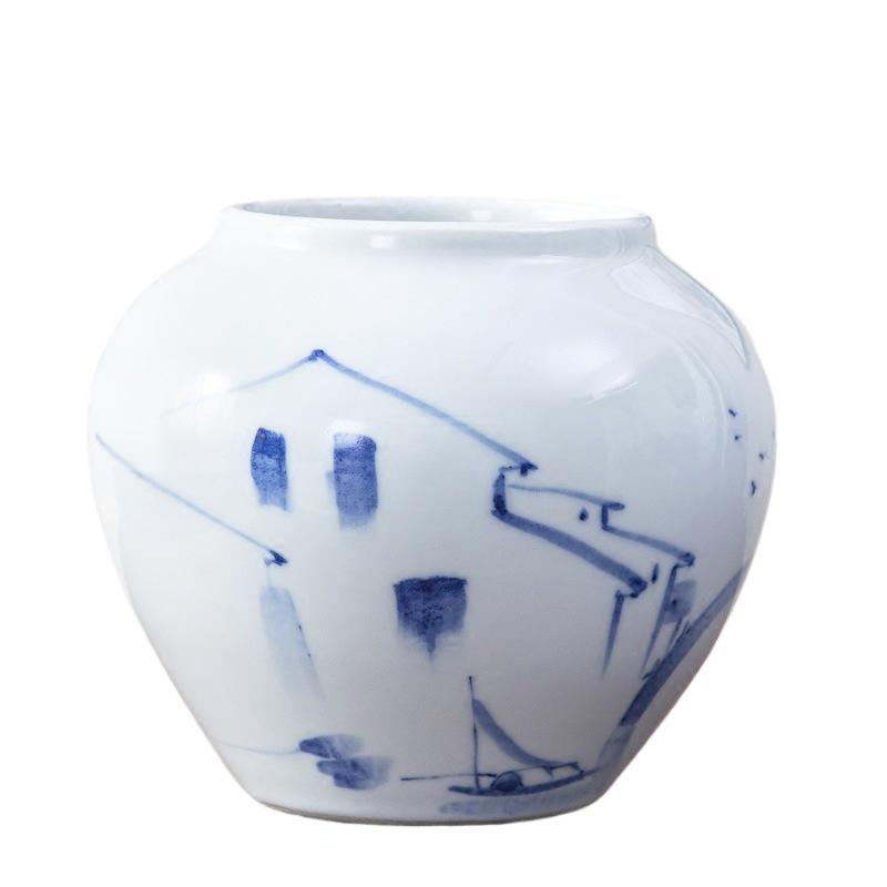 Jingdezhen Ceramic Vase for Floral Arrangements - Home Decor Ornament