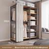 Vertical Metal Corner Coat Rack for Bedroom or Entrance