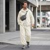 Men's Sun Hoodie Jacket and Pants Set Quick Dry Lightweight for Outdoor Sports