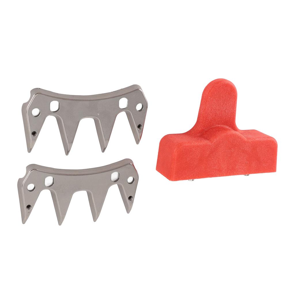 2Pcs Sheep Shears Replacement Blade 4 Teeth Precise Cutting Efficient Stainless Steel Wool Clipper Blade for Alpacas
