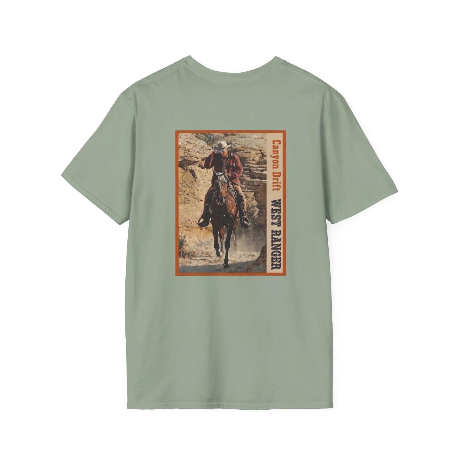 Canyon Drift Western Cowboy West Texas Tee T-shirt S