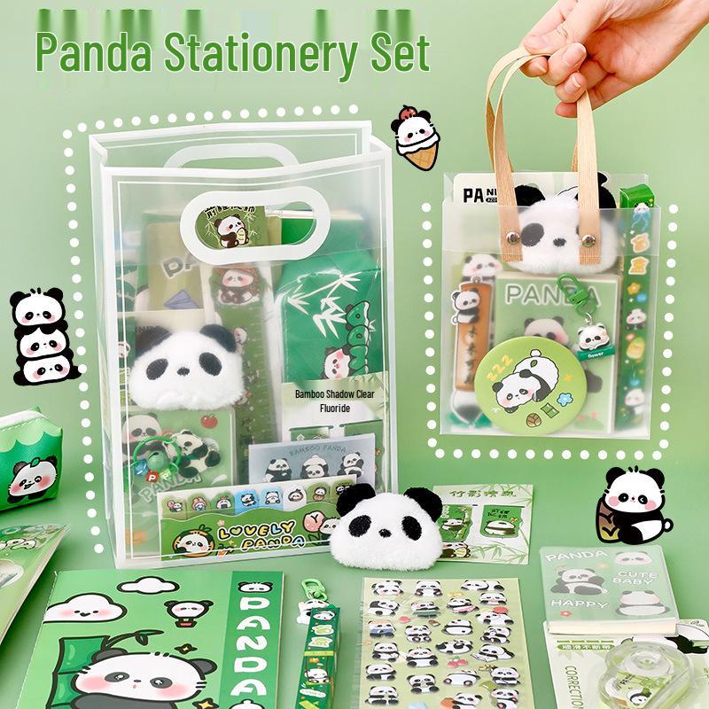 Sevimli Panda Okula Dönüş Kırtasiye Hediye Seti
