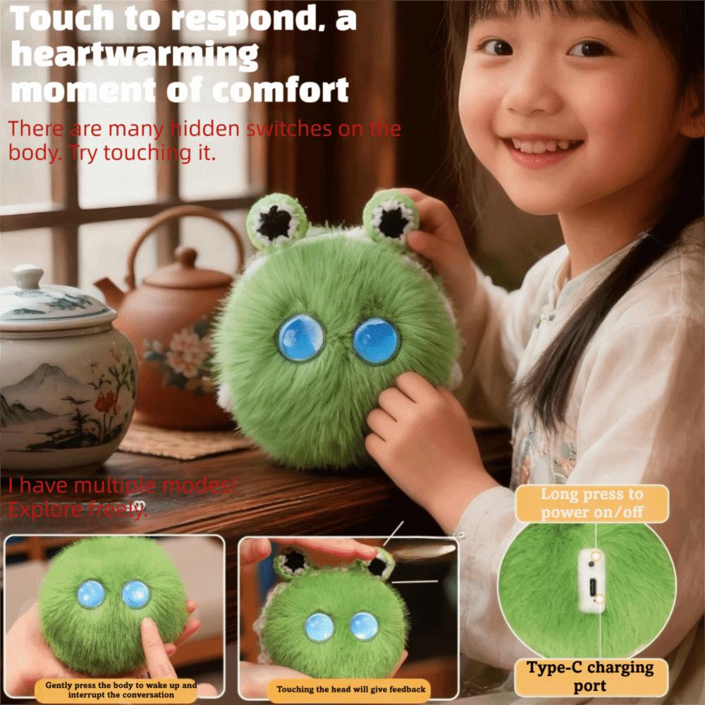 Interactive Talking AI Plush Companion Pendant Desk Buddy Plush Toy Birthday Present