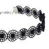 6Pcs Exquisite Lace Decor Choker Necklace Beautiful Elastic Polyester Women Choker for Party