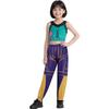Girls Rumi Zoey Mira Cosplay Stage 3D Print Suit Set K-pop Demon Hunters Costume Performance Children Hallo… More