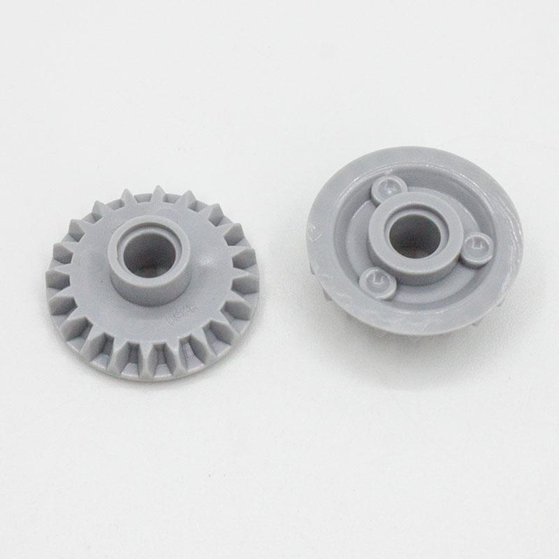 MOC Gear Series Gear Rotating Platform Gear Rack and Gear Differential High-tech Parts Small Particles Building Blocks Toys