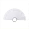 50 de bucăți Oval False Display Nail Art Fan Wheel Placă de practică Sfat Stick Pulbere de unghii Glitter Color Chart