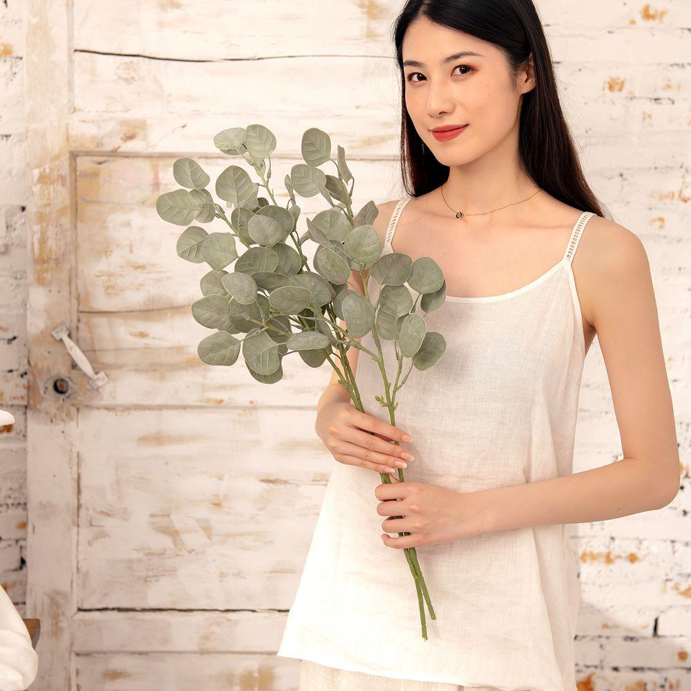 Artificial Dried Apple Leaves for Home and Wedding Decor - MW56668