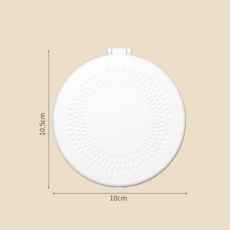 Led Makeup Mirror Portable Folding Flip Mirror Portable Makeup Mirror Rechargeable Travel Mini Mirror