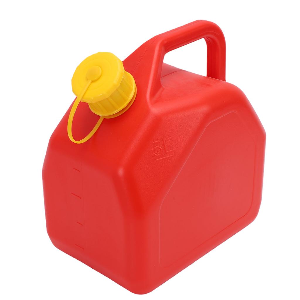 5L Portable Water Container with Built in Tube HDPE Plastics Camping Water Storage Jug for Camping Car Hiking Emergency