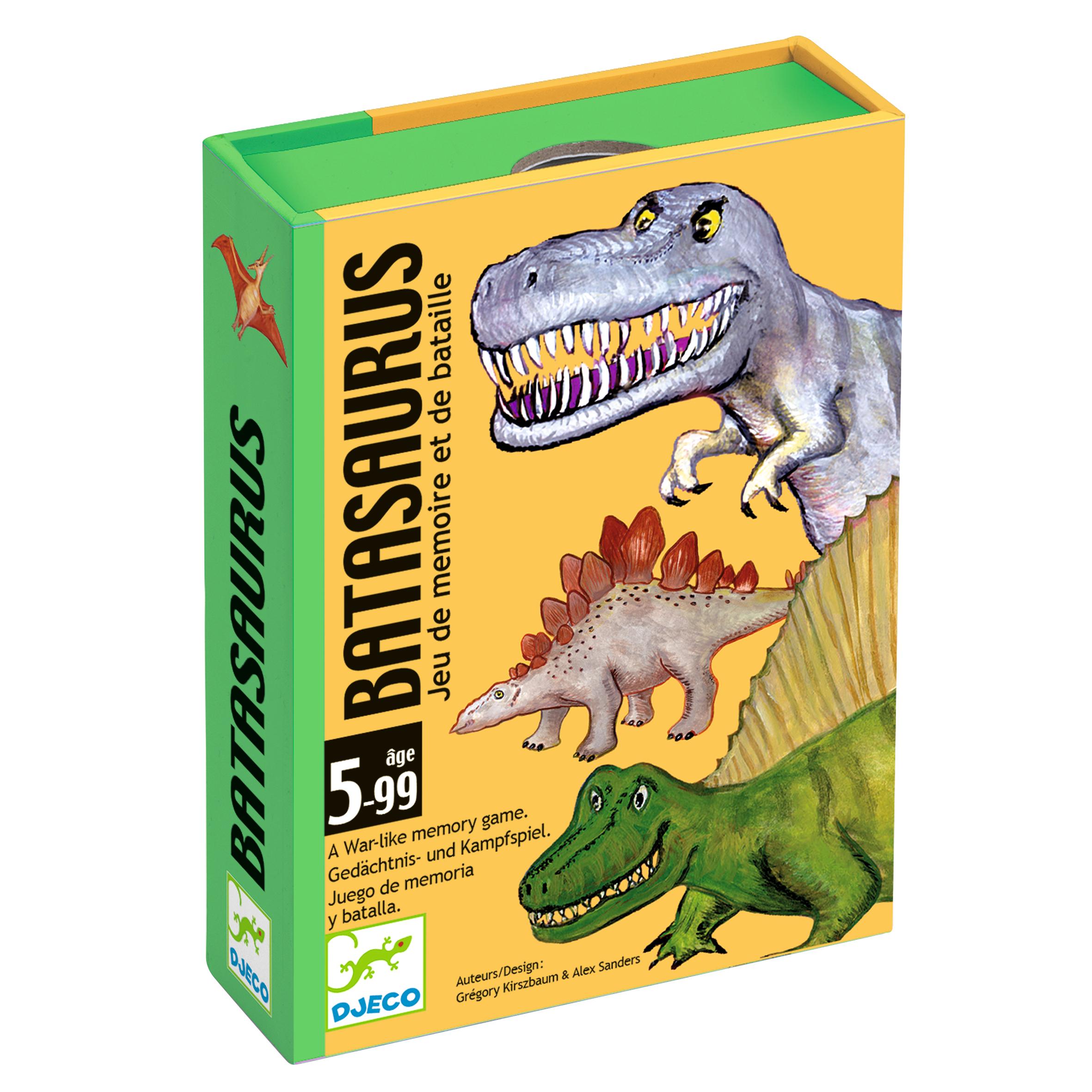 Djeco Batasaurus: Who s Bigger? Board Game (Ages 5+)
