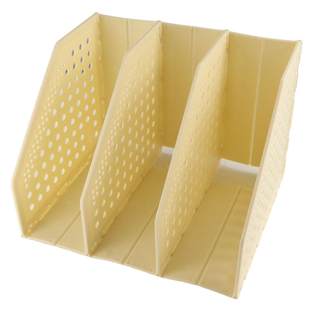 Creative File Storage Rack File Organizer Desktop Bookend Retractable File Holder Magazine