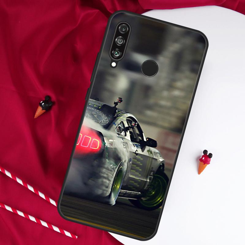 Boy Racer Car For Huawei Nova 12s 11i 12i 10 9 SE 5T Y91 Y90 Y60 Y70 Y72 Y61 P20 P40 P30 Lite P60 Pro Case