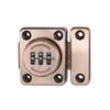 3Digit Combination Cabinet Lock Mechanical Password Lock Rotary Latches Cupboard File Cabinet Lock AntiTheft Drawer Lock