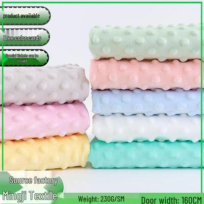 Crystal Velvet Doudou Blanket & Fitted Sheet for Mother and Baby - Embossed, Multiple Widths, A-Grade Fleece