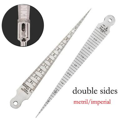 Etched Increments Feeler Gauge Gap Measure Taper Gauge