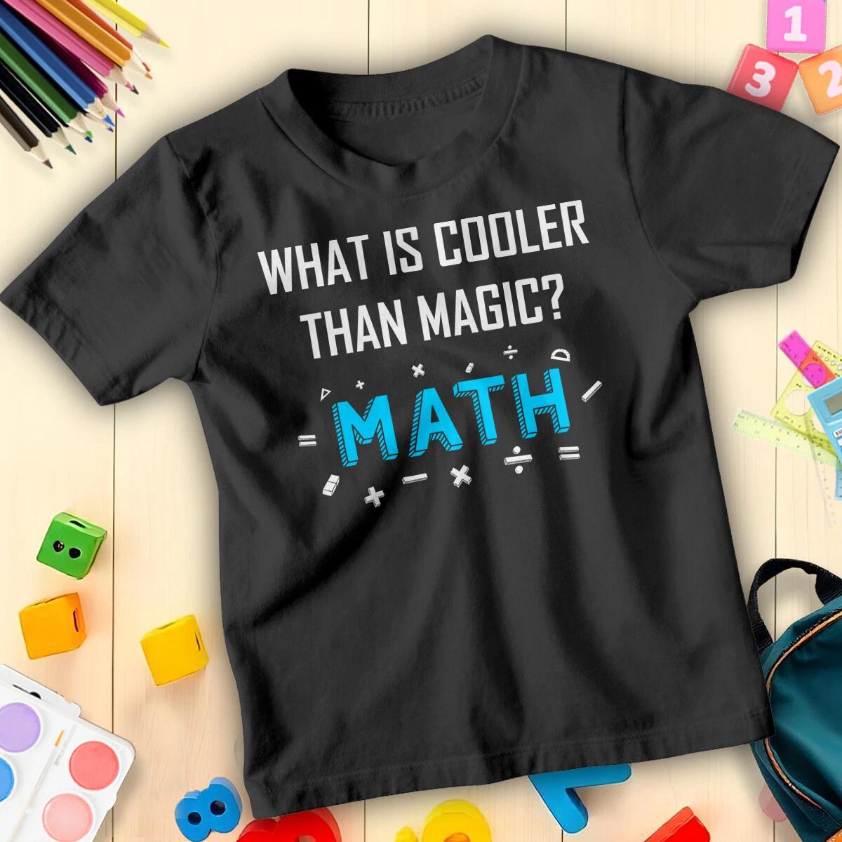 World Book Day Boys and Girls Math-Themed Design Ideas T-Shirt Tee for Kids #ND 100