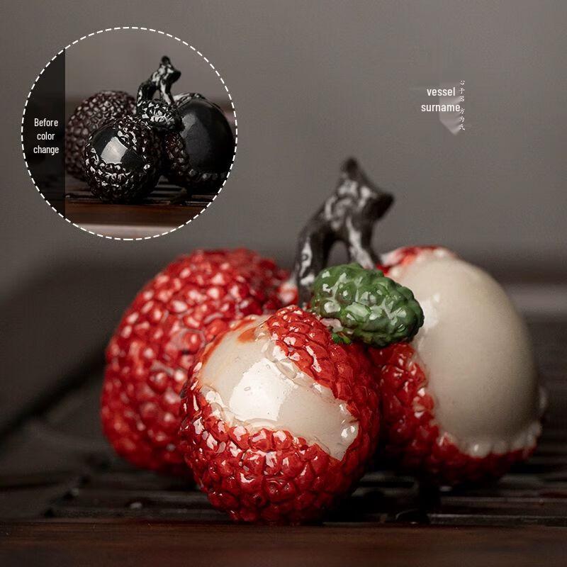 Меняющий цвет чайный питомец-украшение личи