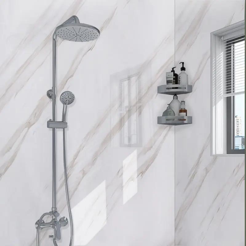 

Мраморная наклейка на стену для ванной комнаты, кухонная, маслостойкая, влагостойкая, водонепроницаемая, самоклеящиеся обои, декор столешницы, шкафа 40cm X 1000cm