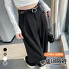 Elegant Women High Waist Wide Leg Suit Pants Casual Loose Drape Trousers 2025