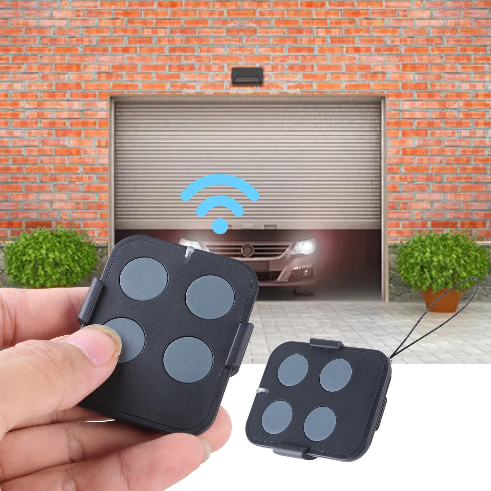 

Беспроводной пульт дистанционного управления для открывания гаражных ворот, беспроводной передатчик 433,92 МГц, простая установка, долговечность и портативная конструкция