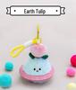 Planet Baby Plush Keychain - Cute Vegetable Pendant for Girls