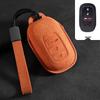 Compatible Car Key Case for Honda CRV, Accord 10th Gen, Civic, XRV, Guandao, Lingpai, Haoying, Binzhi - Cowhide Leather Bag