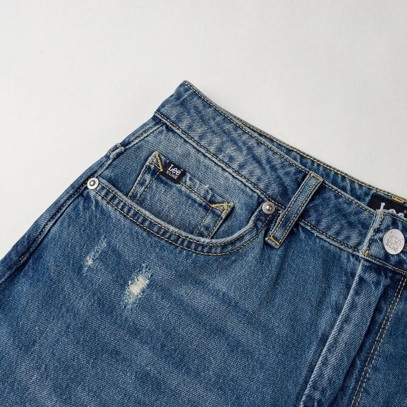 Lee Women's 411 Classic High-Waist Straight Leg Jeans