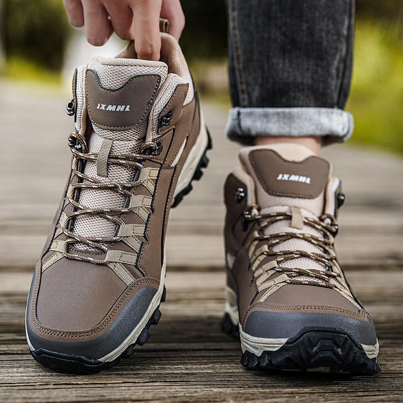 Atmungsaktive Wanderschuhe Herren Damen Outdoor Sportschuhe Verschleißfeste Trekking Kletterschuhe Kollisionsschutz