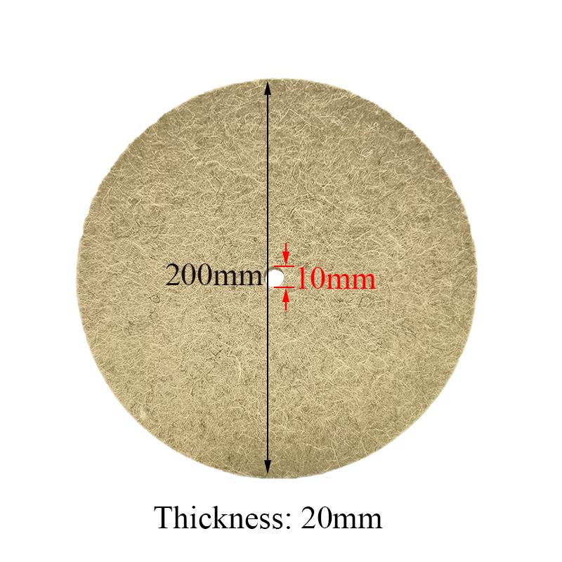 1 Pcs Wool Polishing Buffing Grinding Wheel Polisher Disc Pad For Car Polisher Auto Accessories Polishing Polisher Pads