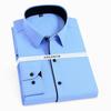Plus Size 8XL 7XL Men Striped Dress Shirts Formal Fashion Social Office Long Sleeved Business Work Smart Casual Shirt Wholesale