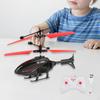 2 Channel RC Helicopter Toy, Induction Aircraft USB Rechargeable with LED Lights Remote