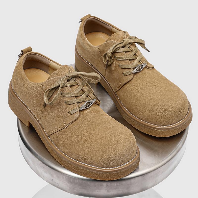 Fashion Designer's Classic Shoes Fashion party Outdoor street Daily work and business derby Luxury Thick Bottom Trendy Men Casual