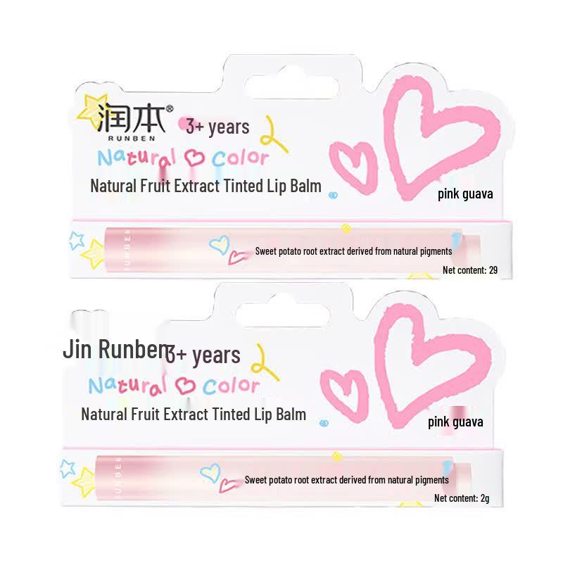 Runben Natural Fruit Tinted Lip Balm