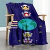 Teletubbies Personalized Text Blanket Gift Customizable Blanket Durable Comfort Suitable for Office Bedding Office Chair Bed Ideal for All Seasons
