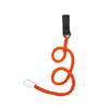 Elastic Kayak Paddle Lead Fishing Tie Rowing Rope Stretchable Coiled Lanyard Leash Prevents Lost Paddle Lanyard