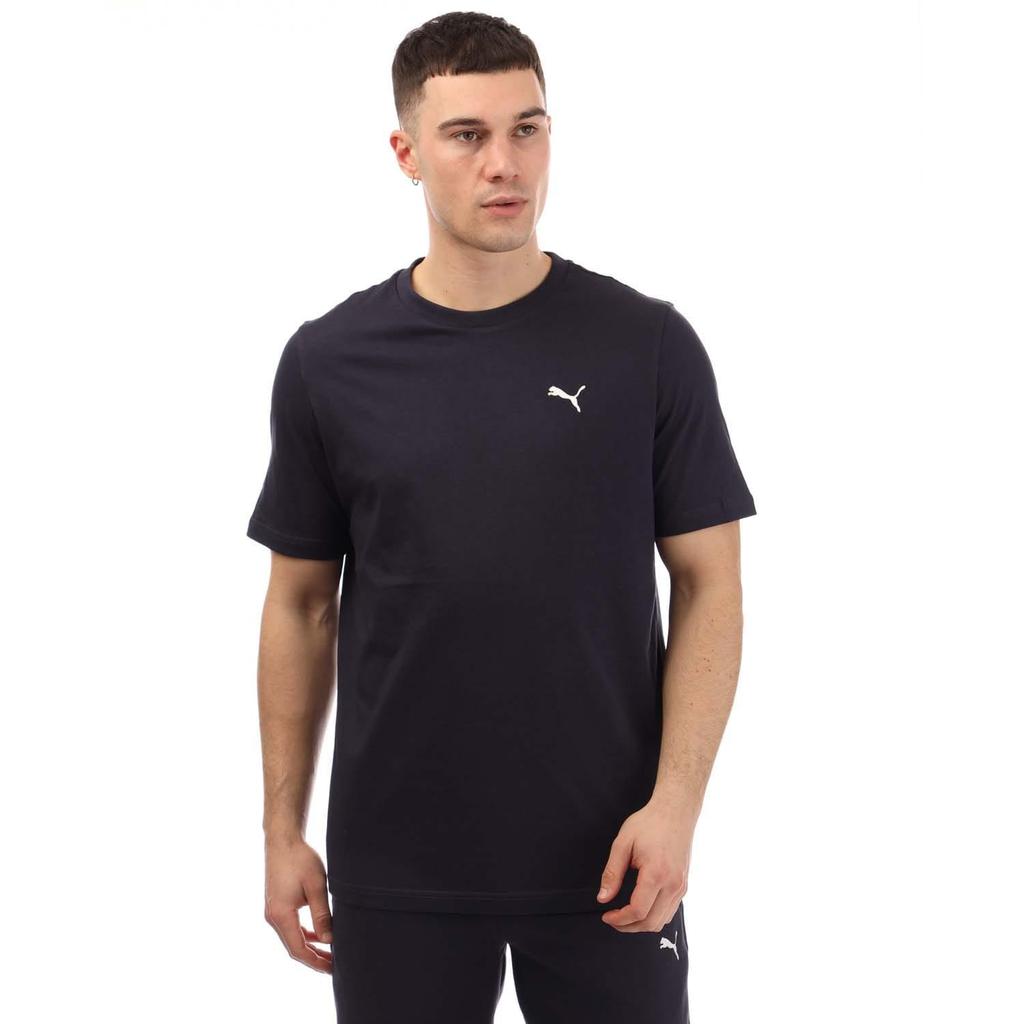 Puma Camiseta de Hombre con Logo Pequeño